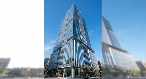 Glass and steel architecture
