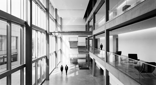 Modern architectural interior